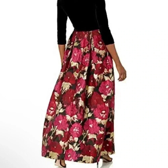 New with tags Eliza J women’s bodice jacquard ballgown in size 4 - Picture 9 of 11